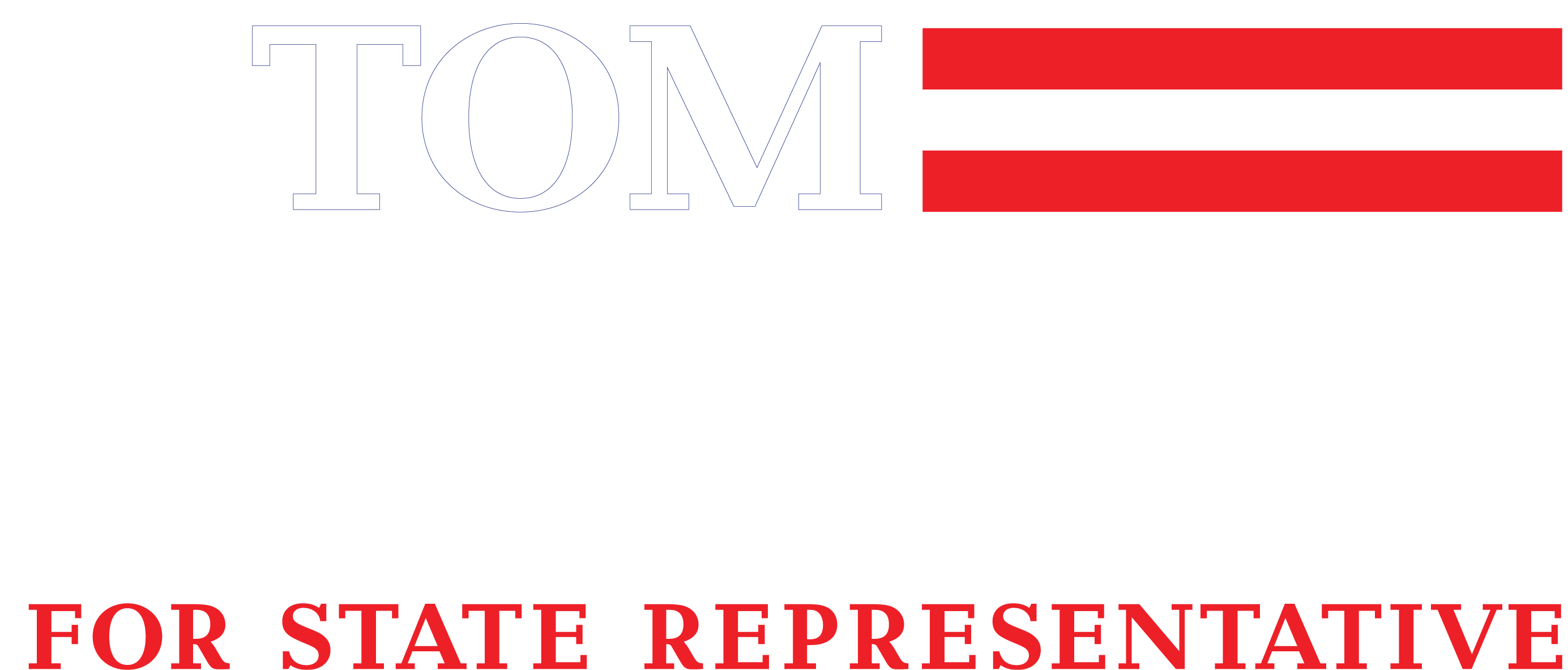 Tom Fabricio for State Representative Logo